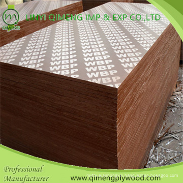 Waterproof Glue Poplar Core 15mm Concrete Plywood for Construction